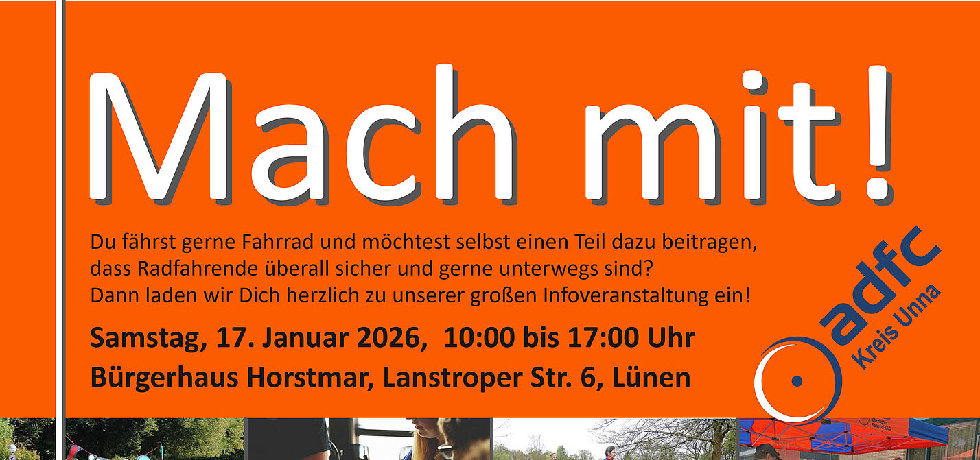 Plakat Mach mit!