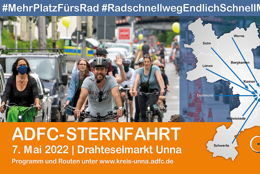 Teaser ADFC Sternfahrt Unna Teaser ADFC Sternfahrt Unna