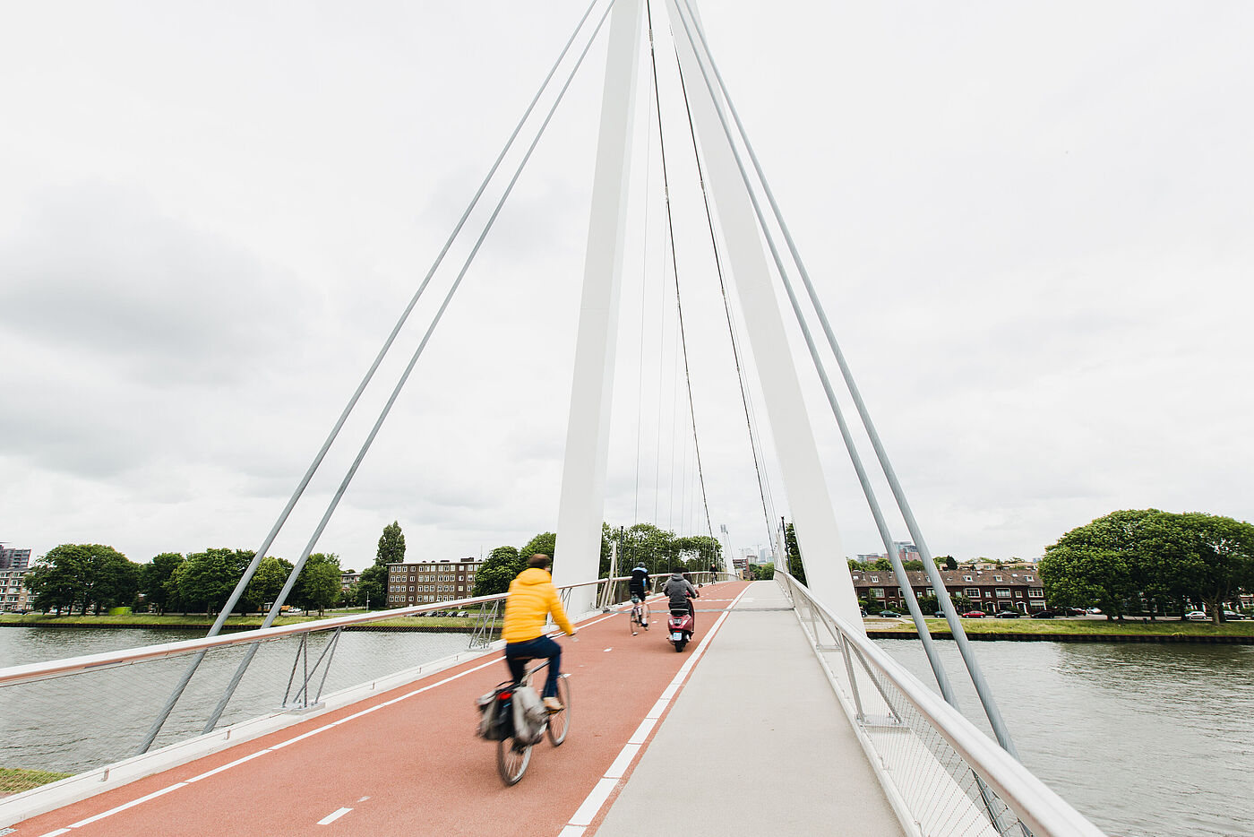 Die Dafne Schippers-Brücke in Utrecht. Die Dafne Schippers-Brücke in Utrecht.
